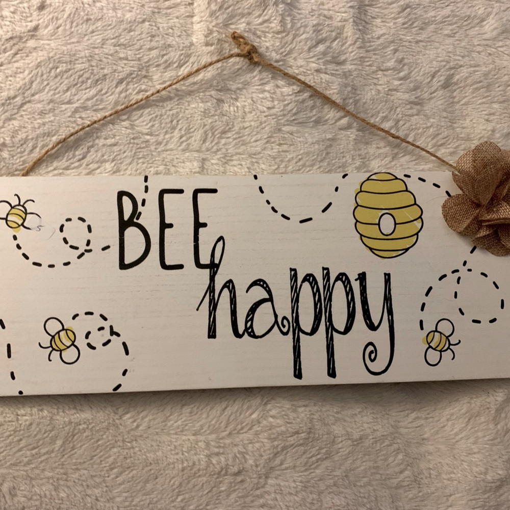 Bee Happy Wall Hanging - 15" - Hobby Lobby